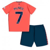 Camisa de time de futebol Everton Dwight McNeil #7 Replicas 2º Equipamento Infantil 2023-24 Manga Curta (+ Calças curtas)
